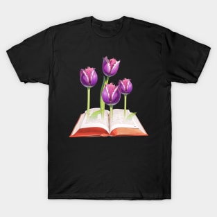 Flower Book T-Shirt
